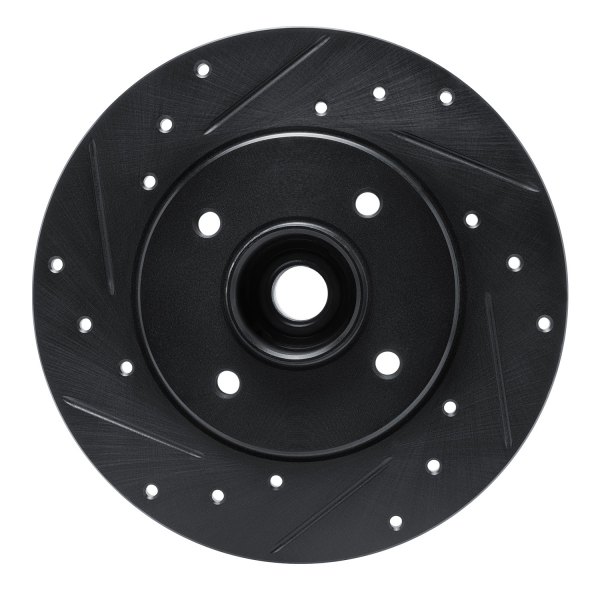 R1 Concepts® - eLINE™ Drilled and Slotted 1-Piece Rear Brake Rotor