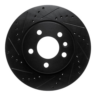 R1 Concepts® - eLINE™ Drilled and Slotted 1-Piece Front Brake Rotor