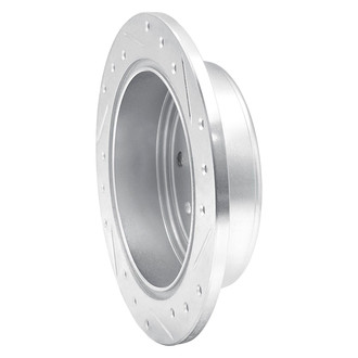 R1 Concepts® - eLINE™ Drilled and Slotted 1-Piece Rear Driver Side Brake Rotor
