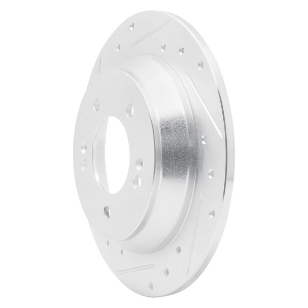 R1 Concepts® - eLINE™ Drilled and Slotted 1-Piece Rear Brake Rotor