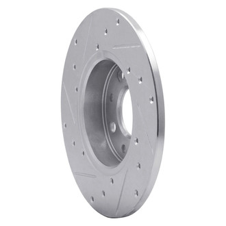 R1 Concepts® - eLINE™ Drilled and Slotted 1-Piece Rear Passenger Side Brake Rotor