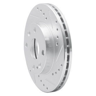 R1 Concepts® - eLINE™ Drilled and Slotted 1-Piece Front Passenger Side Brake Rotor
