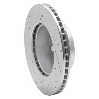 R1 Concepts® - eLINE™ Drilled and Slotted 1-Piece Front Passenger Side Brake Rotor