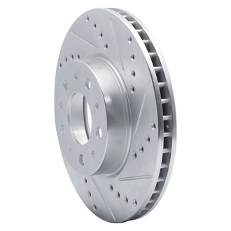 R1 Concepts® - eLINE™ Drilled and Slotted 1-Piece Front Passenger Side Brake Rotor