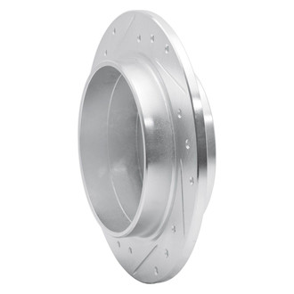 R1 Concepts® - eLINE™ Drilled and Slotted 1-Piece Rear Passenger Side Brake Rotor