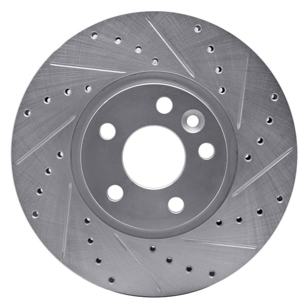 R1 Concepts® - eLINE™ Drilled and Slotted 1-Piece Front Brake Rotor