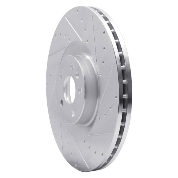 R1 Concepts® - eLINE™ Drilled and Slotted 1-Piece Front Brake Rotor