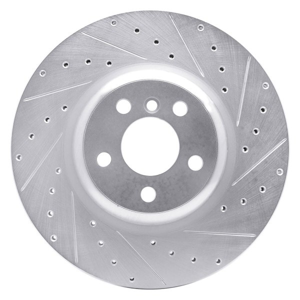 R1 Concepts® - eLINE™ Drilled and Slotted 1-Piece Rear Brake Rotor