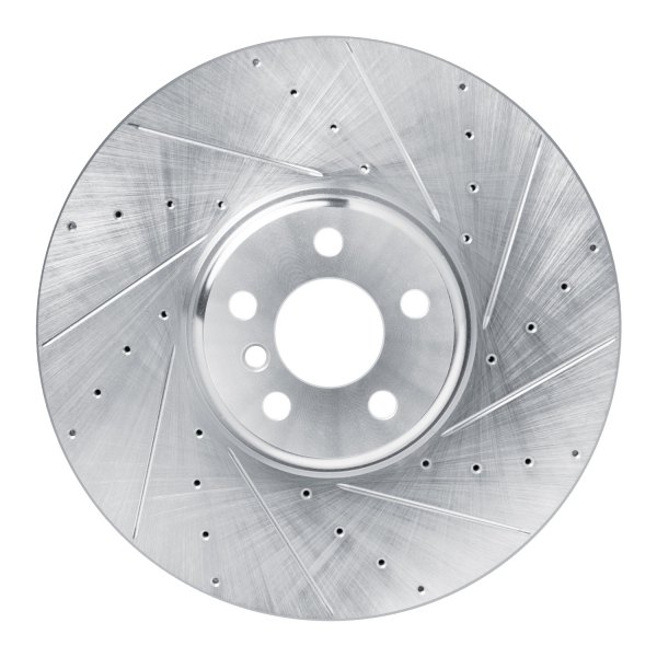 R1 Concepts® - eLINE™ Drilled and Slotted 1-Piece Front Brake Rotor