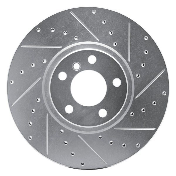 R1 Concepts® - eLINE™ Drilled and Slotted 1-Piece Front Brake Rotor