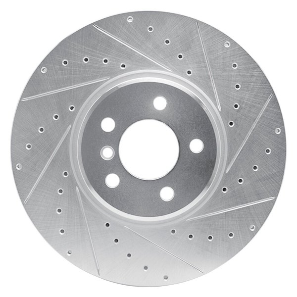 R1 Concepts® - eLINE™ Drilled and Slotted 1-Piece Front Brake Rotor