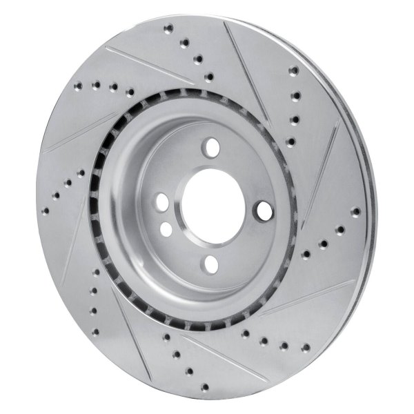 R1 Concepts® - eLINE™ Drilled and Slotted 1-Piece Front Brake Rotor