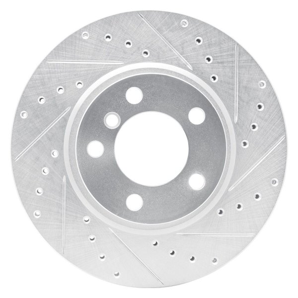 R1 Concepts® - eLINE™ Drilled and Slotted 1-Piece Front Brake Rotor