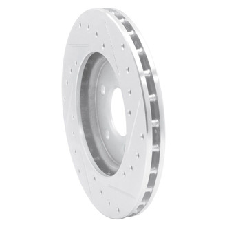 R1 Concepts® - eLINE™ Drilled and Slotted 1-Piece Front Driver Side Brake Rotor