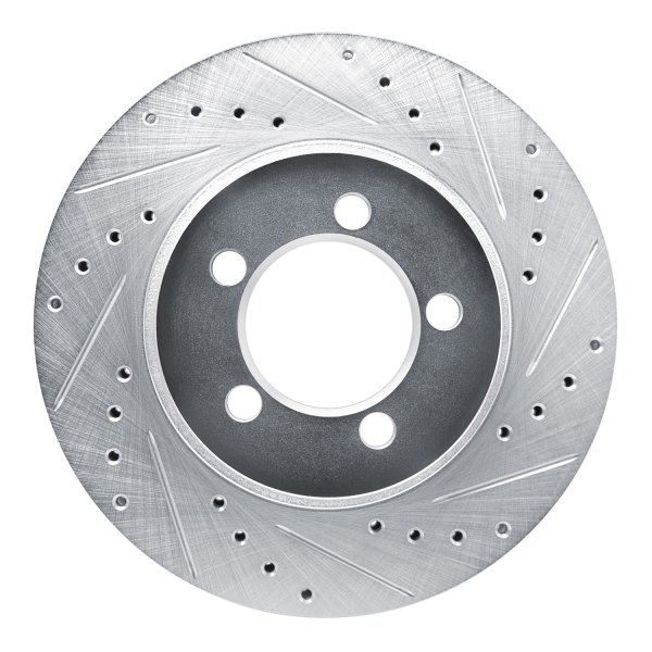 R1 Concepts® - eLINE™ Drilled and Slotted 1-Piece Front Brake Rotor