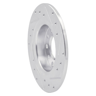 R1 Concepts® - eLINE™ Drilled and Slotted 1-Piece Rear Driver Side Brake Rotor