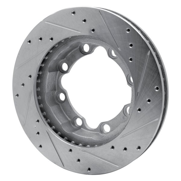 R1 Concepts® - eLINE™ Drilled and Slotted 1-Piece Front Brake Rotor