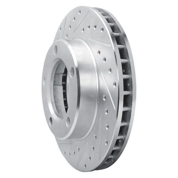 R1 Concepts® - eLINE™ Drilled and Slotted 1-Piece Front Brake Rotor