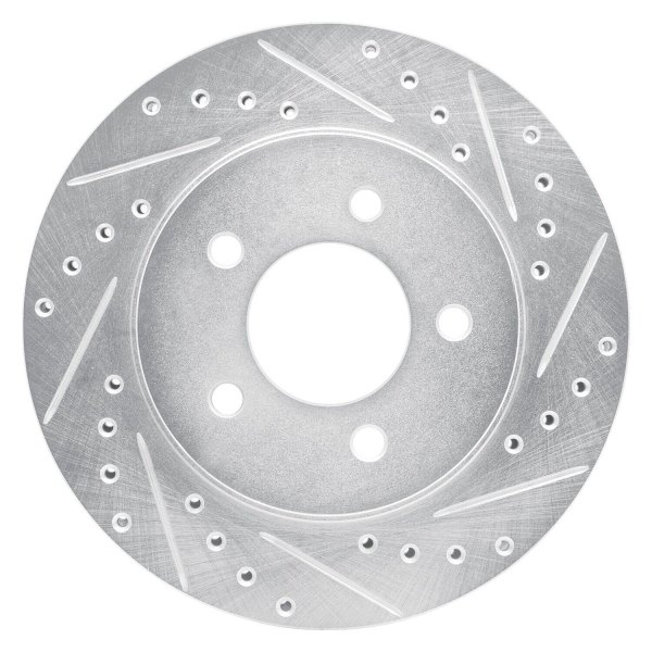 R1 Concepts® - eLINE™ Drilled and Slotted 1-Piece Front Brake Rotor