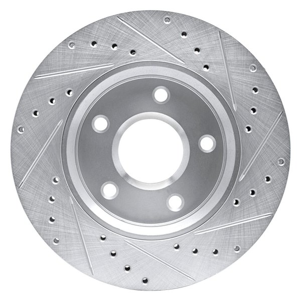 R1 Concepts® - eLINE™ Drilled and Slotted 1-Piece Front Brake Rotor