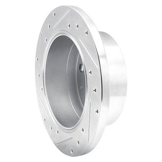 R1 Concepts® - eLINE™ Drilled and Slotted 1-Piece Rear Passenger Side Brake Rotor