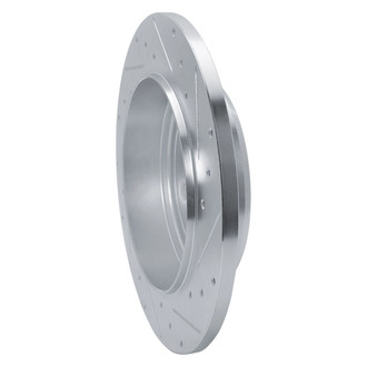 R1 Concepts® - eLINE™ Drilled and Slotted 1-Piece Rear Driver Side Brake Rotor