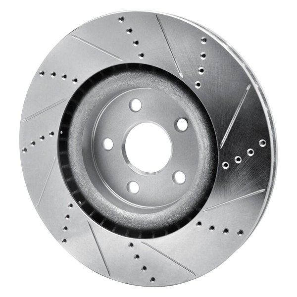 R1 Concepts® - eLINE™ Drilled and Slotted 1-Piece Front Brake Rotor