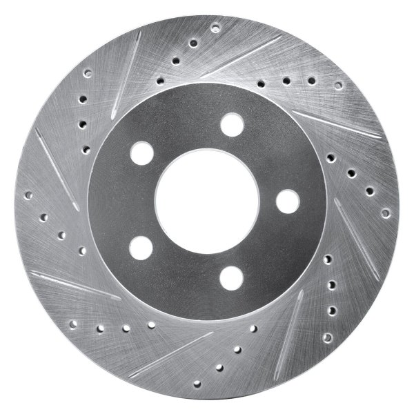 R1 Concepts® - eLINE™ Drilled and Slotted 1-Piece Front Brake Rotor