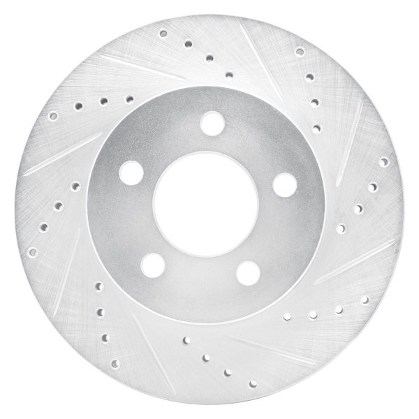 R1 Concepts® - eLINE™ Drilled and Slotted 1-Piece Front Brake Rotor