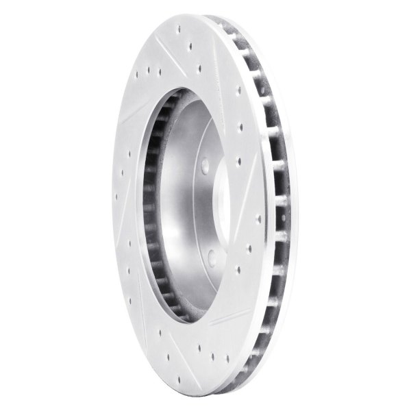 R1 Concepts® - eLINE™ Drilled and Slotted 1-Piece Rear Brake Rotor