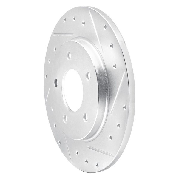 R1 Concepts® - eLINE™ Drilled and Slotted 1-Piece Rear Brake Rotor