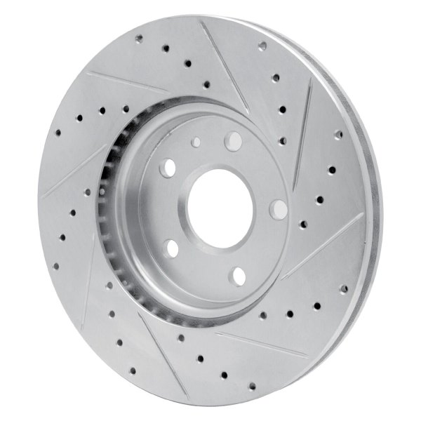 R1 Concepts® - eLINE™ Drilled and Slotted 1-Piece Front Brake Rotor