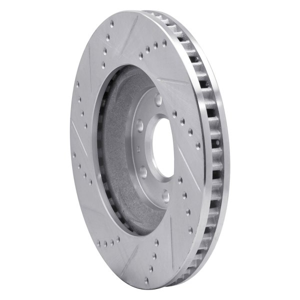 R1 Concepts® - eLINE™ Drilled and Slotted 1-Piece Front Brake Rotor