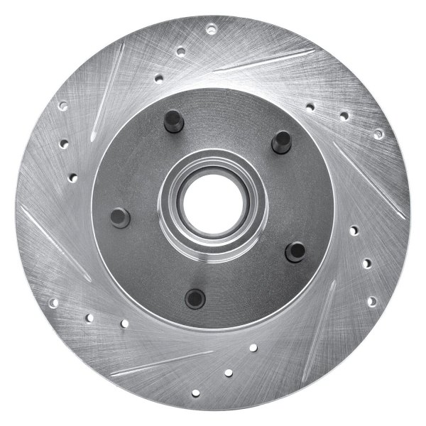 R1 Concepts® - eLINE™ Drilled and Slotted 1-Piece Front Brake Rotor