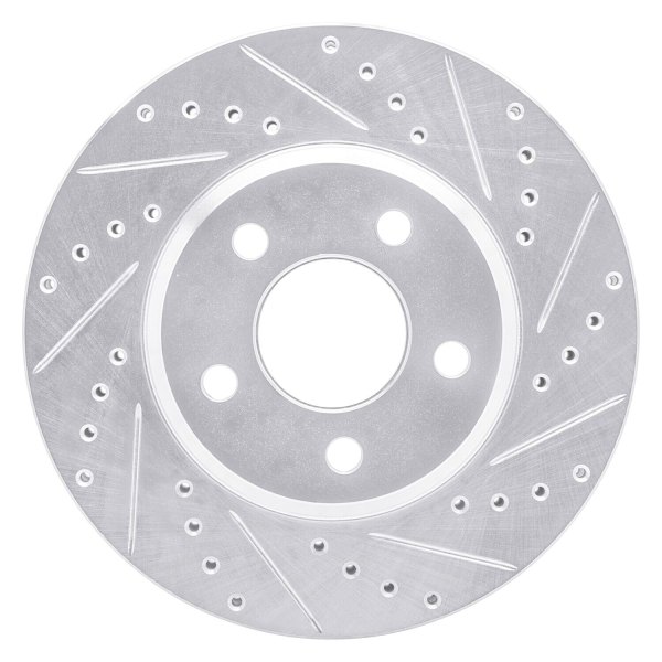 R1 Concepts® - eLINE™ Drilled and Slotted 1-Piece Front Brake Rotor