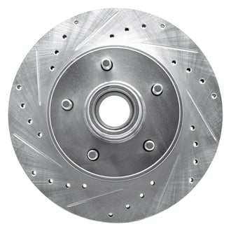 R1 Concepts® - eLINE™ Drilled and Slotted 1-Piece Front Brake Rotor
