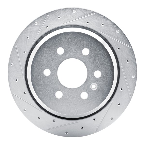 R1 Concepts® - eLINE™ Drilled and Slotted 1-Piece Rear Brake Rotor