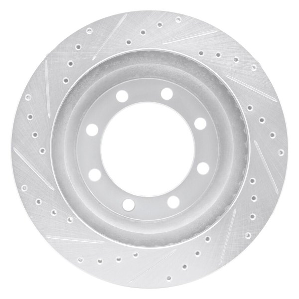 R1 Concepts® - eLINE™ Drilled and Slotted 1-Piece Front Brake Rotor