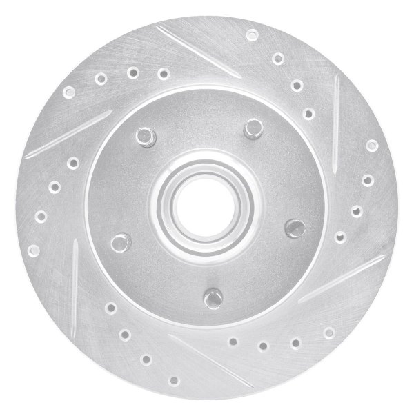 R1 Concepts® - eLINE™ Drilled and Slotted 1-Piece Front Brake Rotor