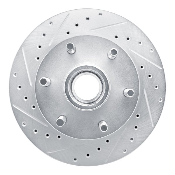 R1 Concepts® - eLINE™ Drilled and Slotted 1-Piece Front Brake Rotor