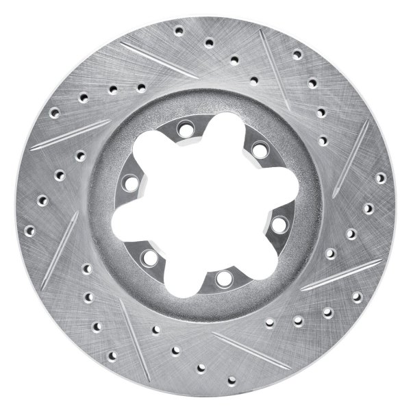 R1 Concepts® - eLINE™ Drilled and Slotted 1-Piece Front Brake Rotor