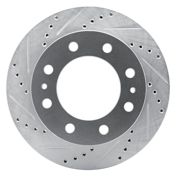 R1 Concepts® - eLINE™ Drilled and Slotted 1-Piece Front Brake Rotor