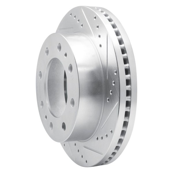 R1 Concepts® - eLINE™ Drilled and Slotted 1-Piece Front Brake Rotor