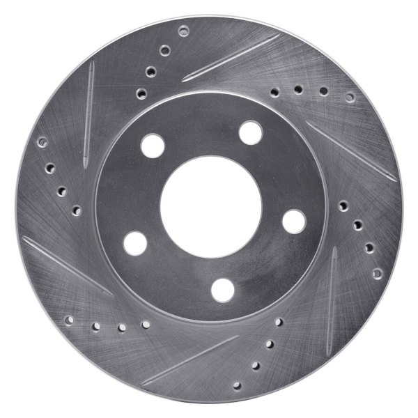 R1 Concepts® - eLINE™ Drilled and Slotted 1-Piece Front Brake Rotor