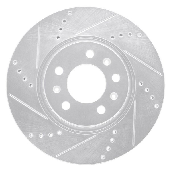 R1 Concepts® - eLINE™ Drilled and Slotted 1-Piece Front Brake Rotor