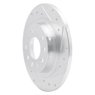 R1 Concepts® - eLINE™ Drilled and Slotted 1-Piece Rear Passenger Side Brake Rotor