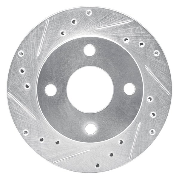 R1 Concepts® - eLINE™ Drilled and Slotted 1-Piece Front Brake Rotor