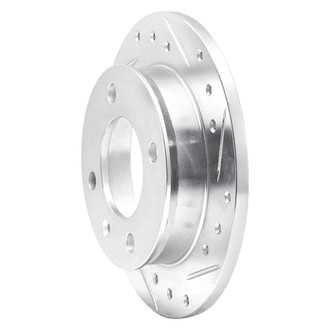 R1 Concepts® - eLINE™ Drilled and Slotted 1-Piece Front Passenger Side Brake Rotor