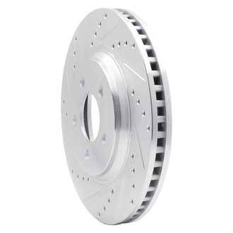 R1 Concepts® - eLINE™ Drilled and Slotted 1-Piece Front Driver Side Brake Rotor