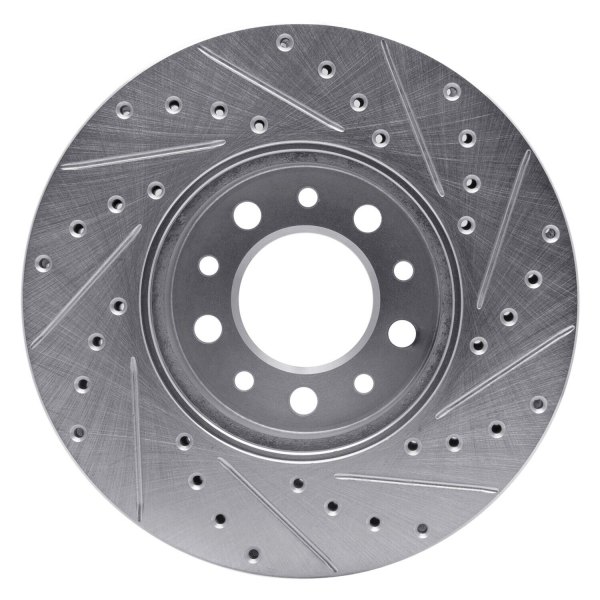 R1 Concepts® - eLINE™ Drilled and Slotted 1-Piece Front Brake Rotor